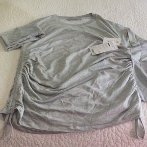 Medium size Grey drishti ruched sweatshirt